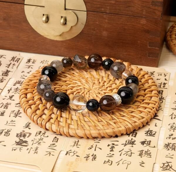 超七黑月光好药师s925手串